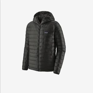 Black Patagonia Down Puffer Jacket W/ Hood